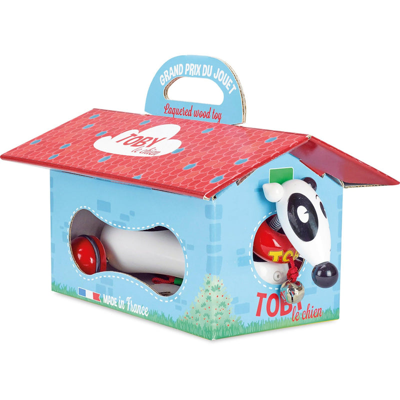 Vilac Toby Dog Pull Toy - BabyBump Limited.