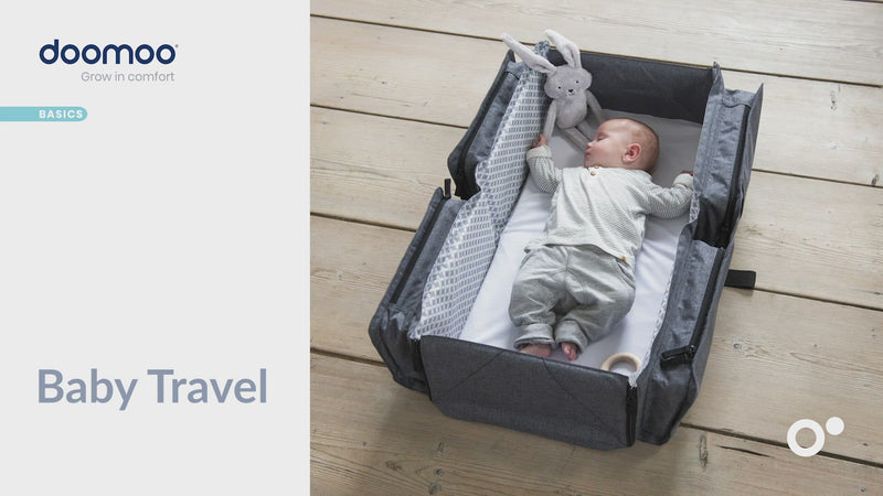 doomoo Basics Baby Travel Grey
